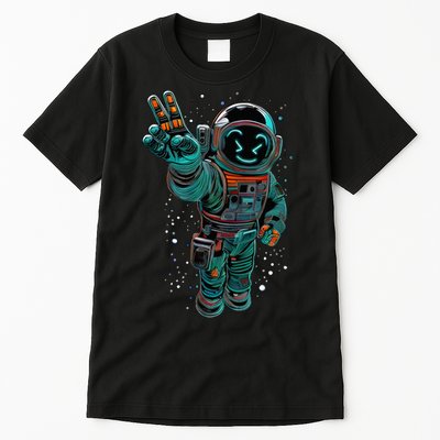 Astronaut Rave Edm Techno Festival Psytrance Dubstep Tall T-Shirt