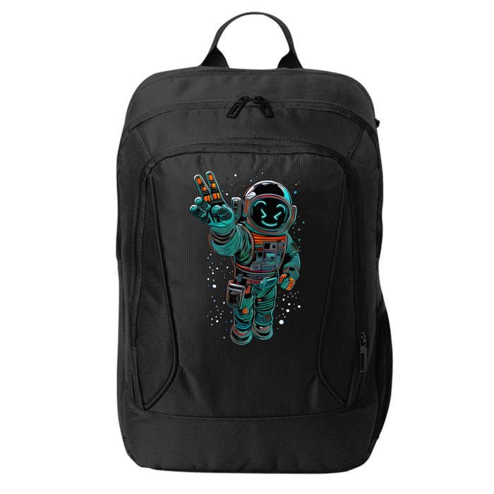 Astronaut Rave Edm Techno Festival Psytrance Dubstep City Backpack