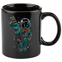 Astronaut Rave Edm Techno Festival Psytrance Dubstep 11oz C Handle Ceramic Mug
