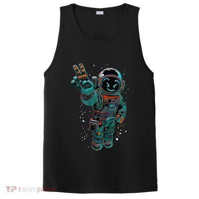 Astronaut Rave Edm Techno Festival Psytrance Dubstep PosiCharge Competitor Tank