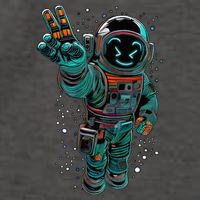 Astronaut Rave Edm Techno Festival Psytrance Dubstep Vector Backpack