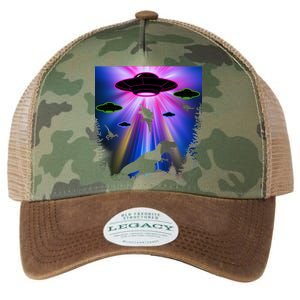 Area 51 Alien Takeover Legacy Tie Dye Trucker Hat