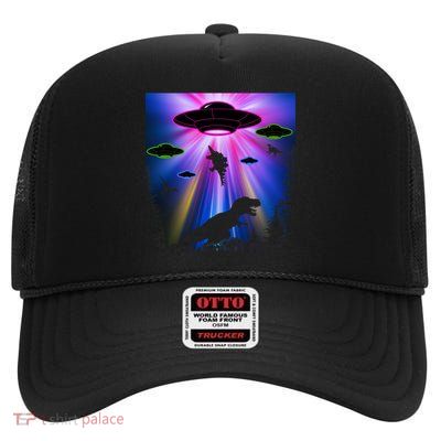 Area 51 Alien Takeover High Crown Mesh Back Trucker Hat