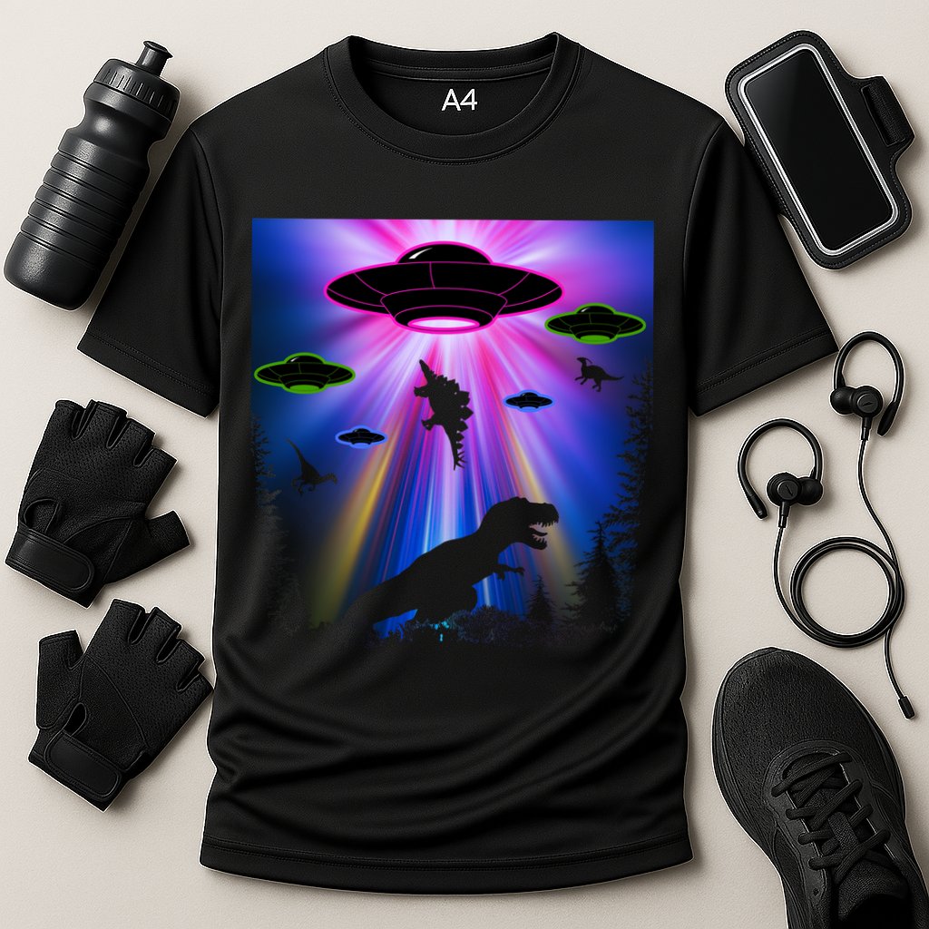 Area 51 Alien Takeover Cooling Performance Crew T-Shirt