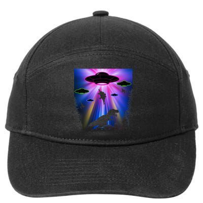 Area 51 Alien Takeover 7-Panel Snapback Hat