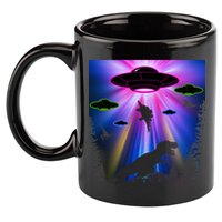 Area 51 Alien Takeover 11oz C Handle Ceramic Mug