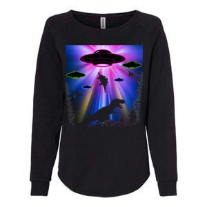 Area 51 Alien Takeover Womens California Wash Sweatshirt