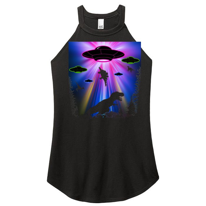 Area 51 Alien Takeover Women’s Perfect Tri Rocker Tank