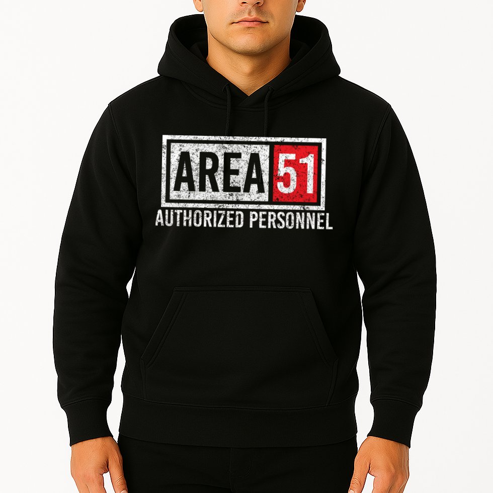 AREA 51 Authorized Personnel Hoodie