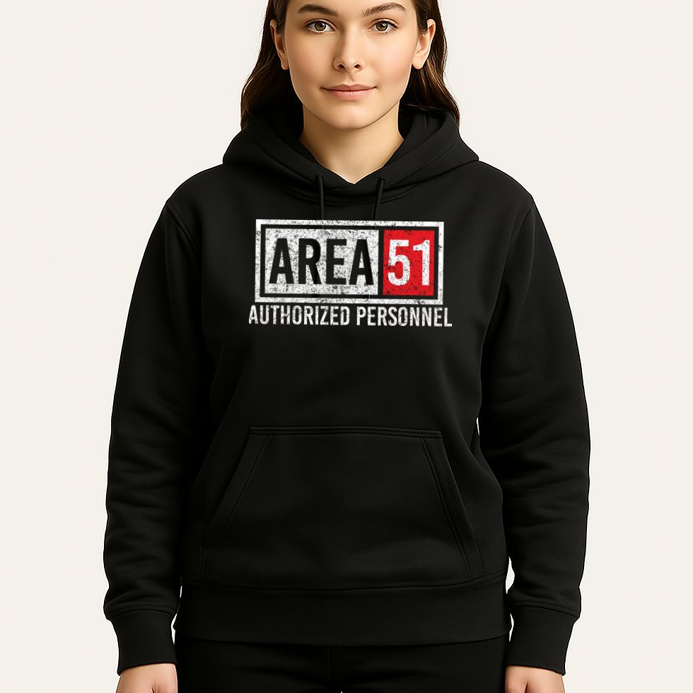 AREA 51 Authorized Personnel Hoodie