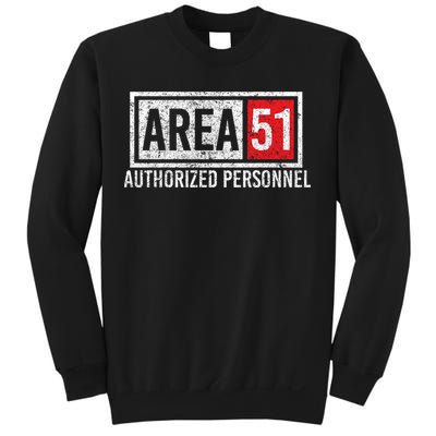 AREA 51 Authorized Personnel Sweatshirt