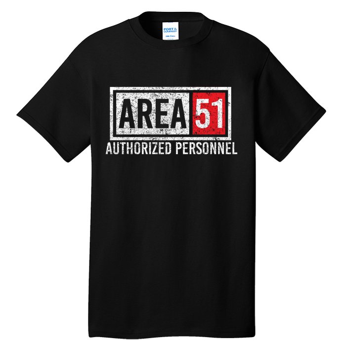 AREA 51 Authorized Personnel Tall T-Shirt