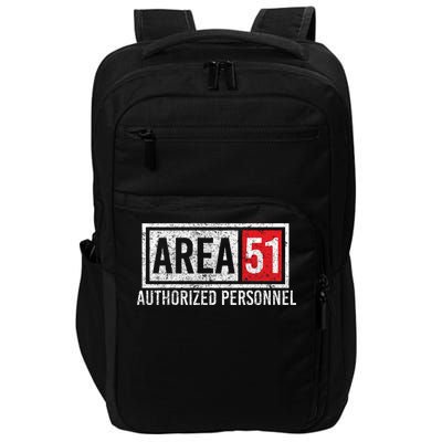 AREA 51 Authorized Personnel Impact Tech Backpack