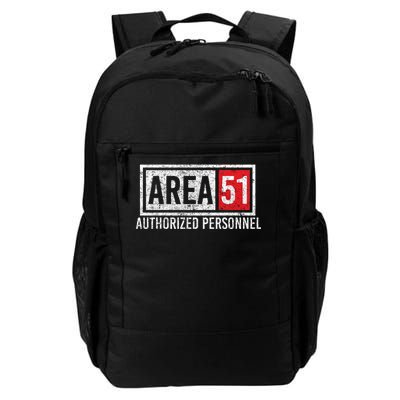 AREA 51 Authorized Personnel Daily Commute Backpack