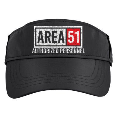AREA 51 Authorized Personnel Adult Drive Performance Visor