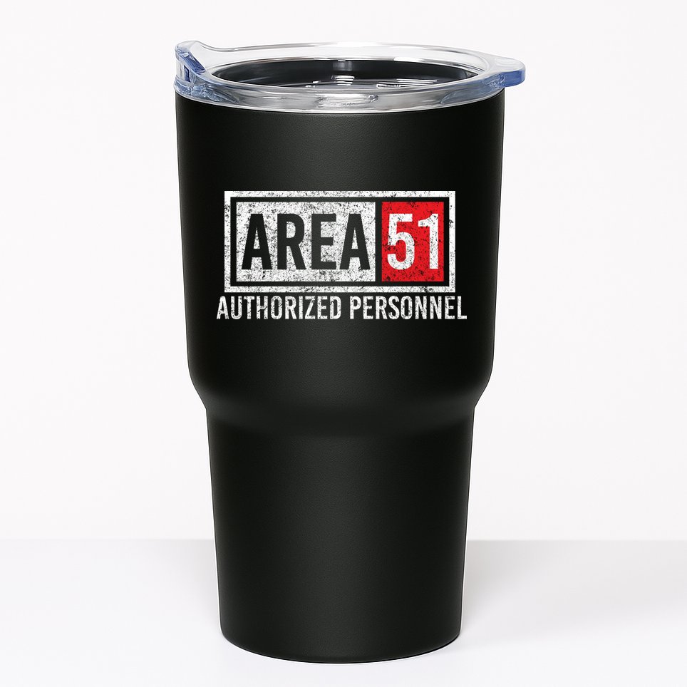 AREA 51 Authorized Personnel Tumbler