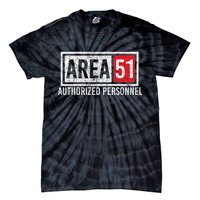 AREA 51 Authorized Personnel Tie-Dye T-Shirt