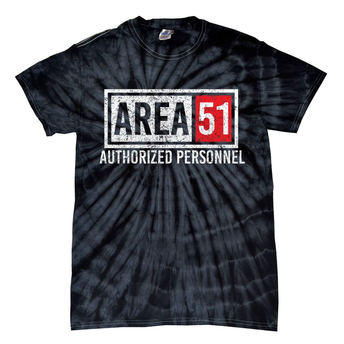 AREA 51 Authorized Personnel Tie-Dye T-Shirt