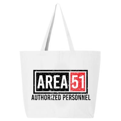 AREA 51 Authorized Personnel 25L Jumbo Tote