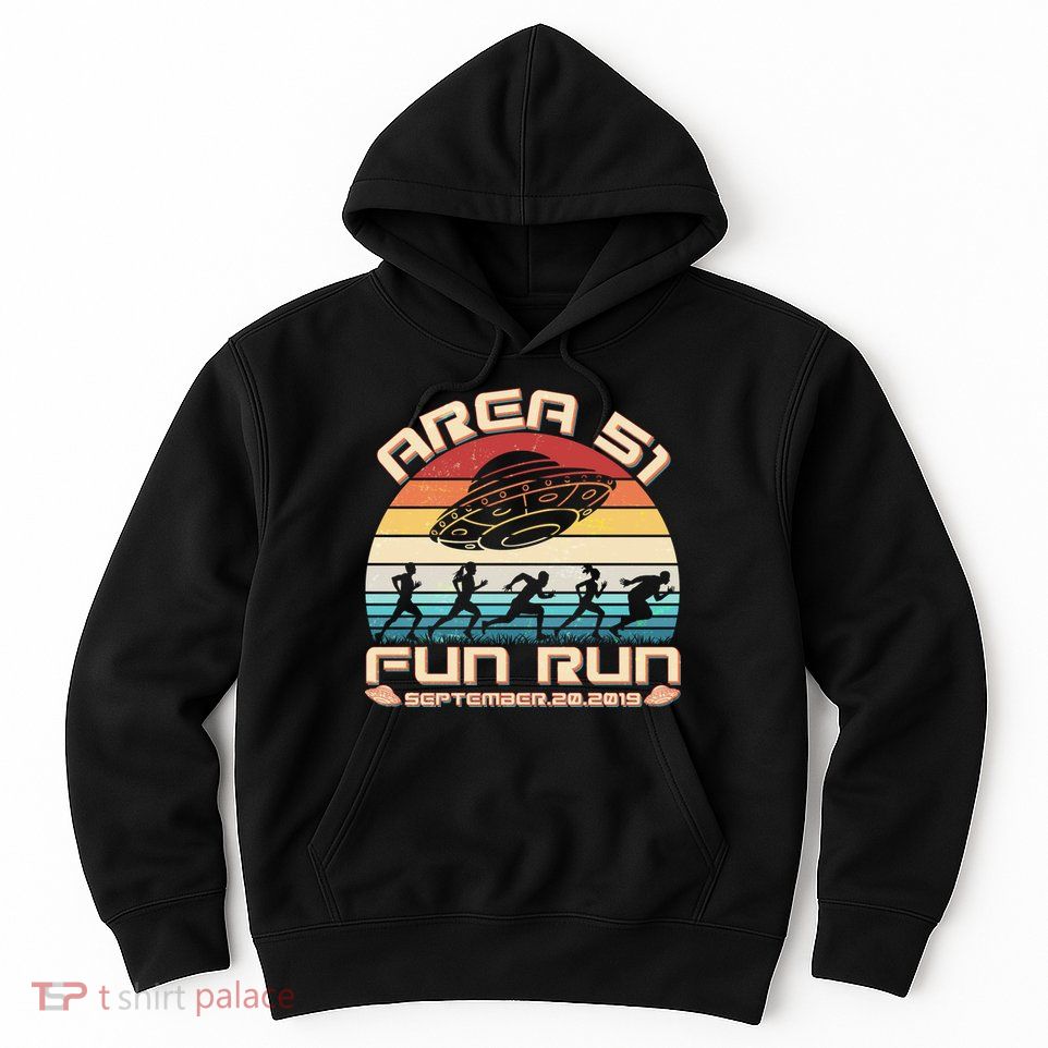 Area 51 Fun Run September 20 2019 Vintage Hoodie