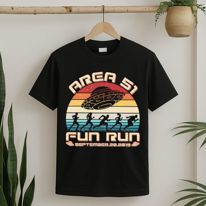 Area 51 Fun Run September 20 2019 Vintage T-Shirt