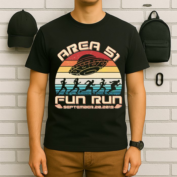 Area 51 Fun Run September 20 2019 Vintage T-Shirt