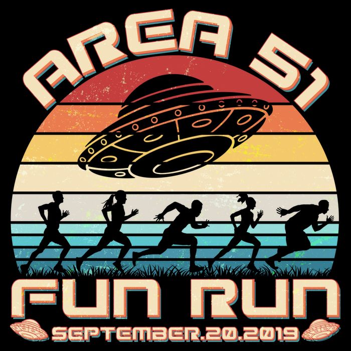 Area 51 Fun Run September 20 2019 Vintage T-Shirt