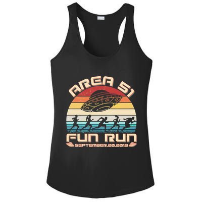 Area 51 Fun Run September 20 2019 Vintage Ladies PosiCharge Competitor Racerback Tank