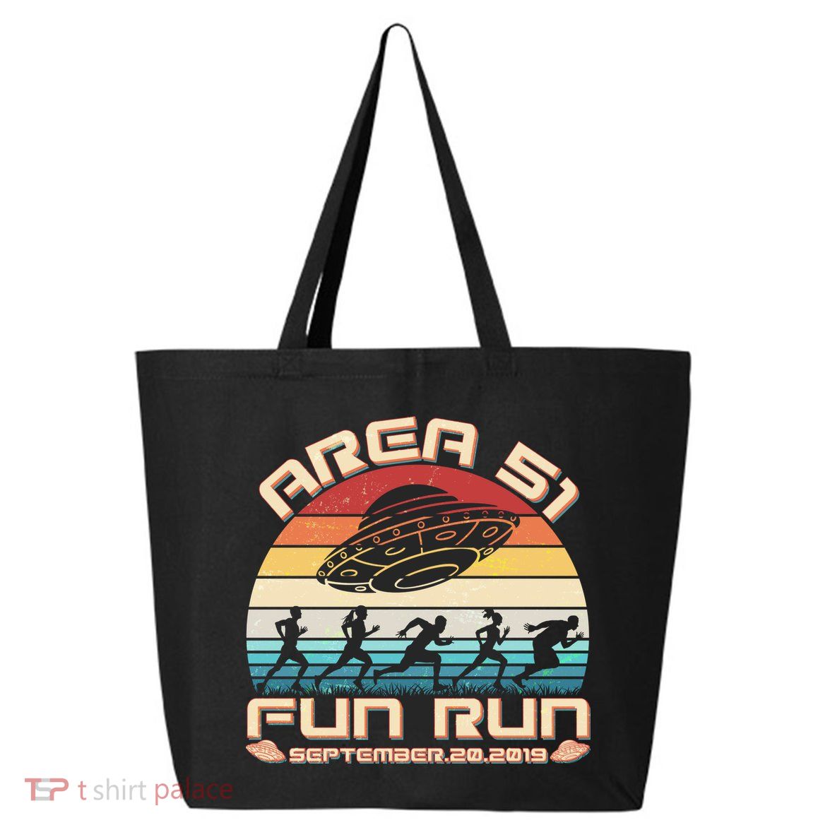 Area 51 Fun Run September 20 2019 Vintage 25L Jumbo Tote