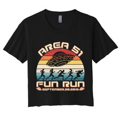 Area 51 Fun Run September 20 2019 Vintage Crop Top