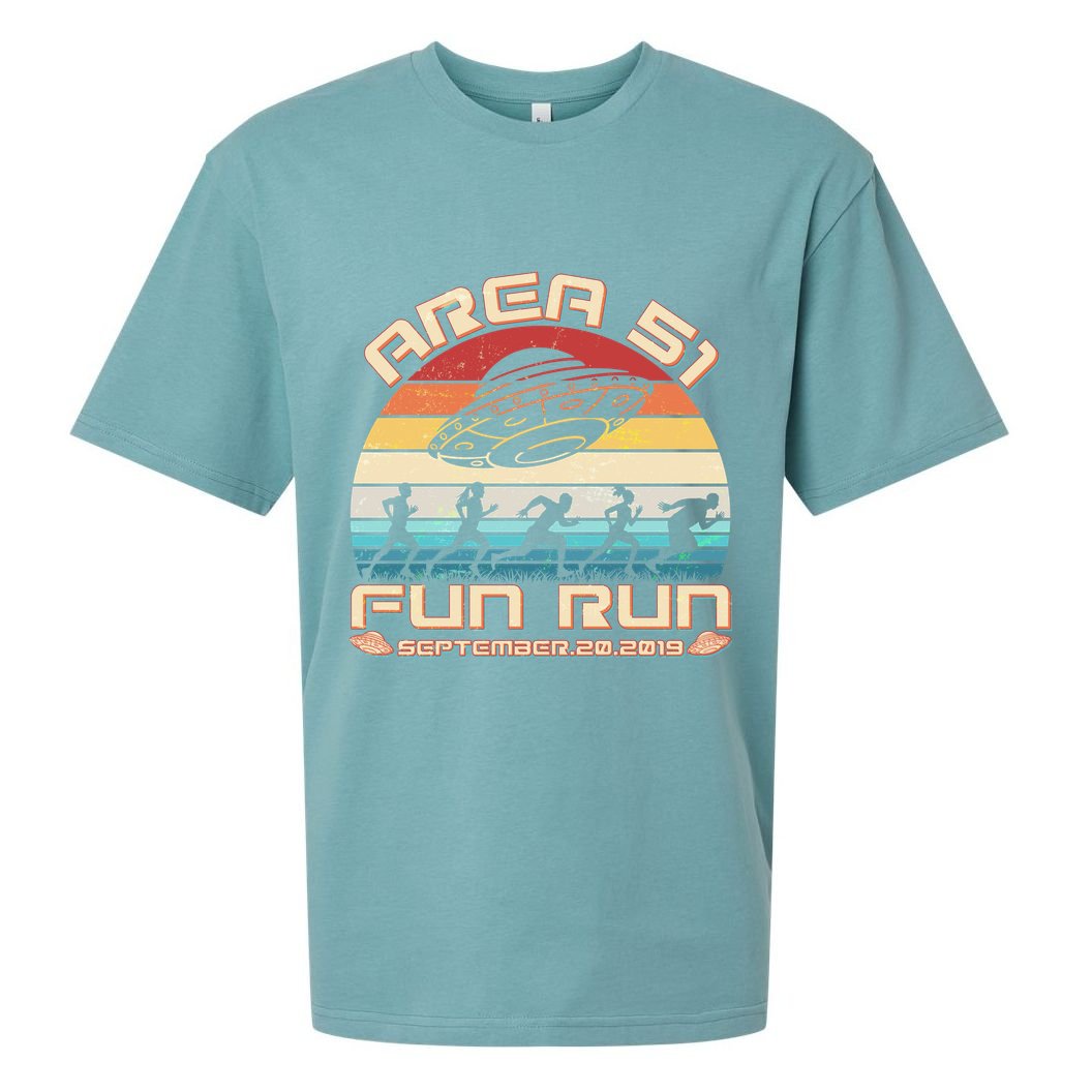 Area 51 Fun Run September 20 2019 Vintage Sueded Cloud Jersey T-Shirt