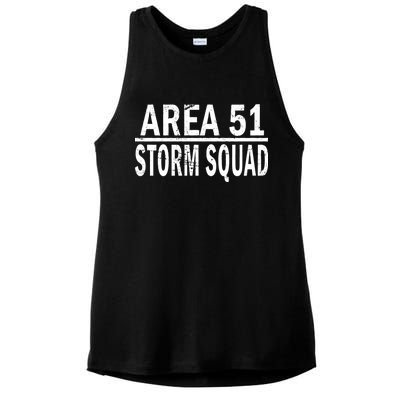 Area 51 Storm Squad Ladies PosiCharge Tri-Blend Wicking Tank