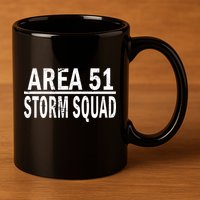 Area 51 Storm Squad 11oz C Handle Ceramic Mug