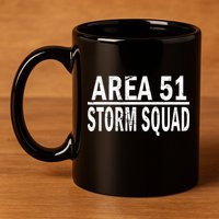 Area 51 Storm Squad 11oz C Handle Ceramic Mug