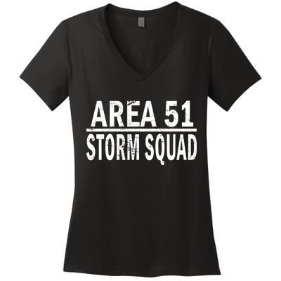 Area 51 Storm Squad Women's V-Neck T-Shirt