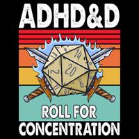 Adhd Roll For Concentration Funny Gamer Impact Tech Backpack