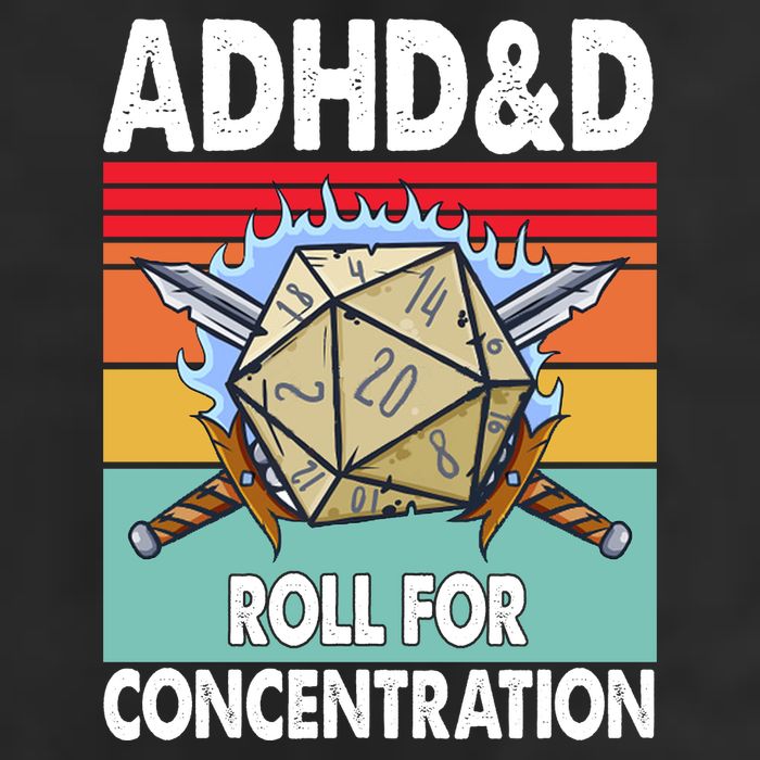 Adhd Roll For Concentration Funny Gamer Adult Drive Performance Visor