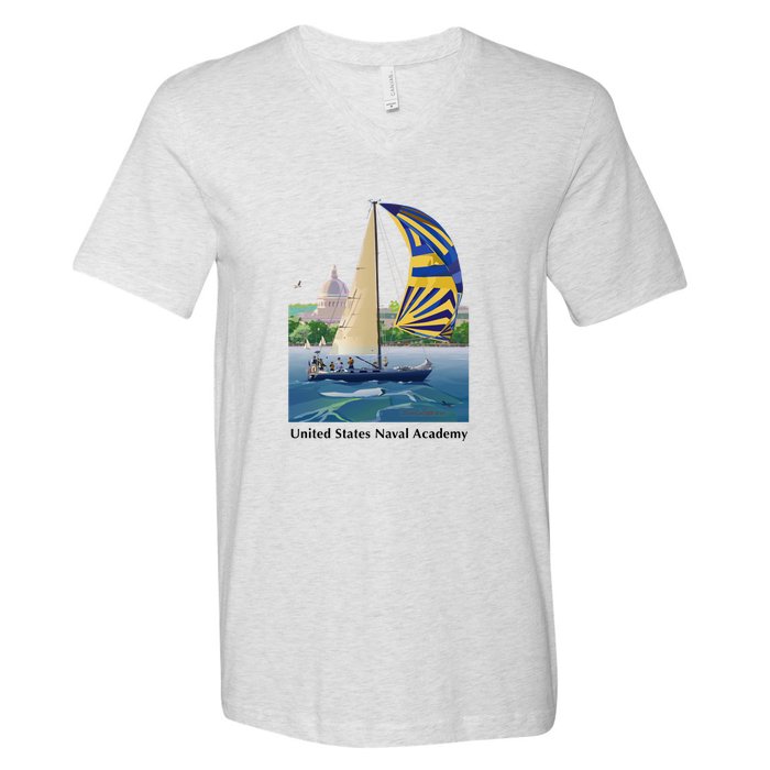 Annapolis Race Fleet V-Neck T-Shirt