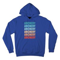 Archery Retro Fathers Day Vintage Cute Gift Hoodie