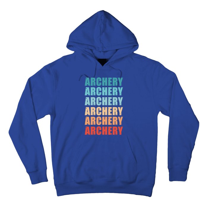 Archery Retro Fathers Day Vintage Cute Gift Hoodie