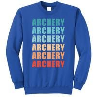 Archery Retro Fathers Day Vintage Cute Gift Sweatshirt