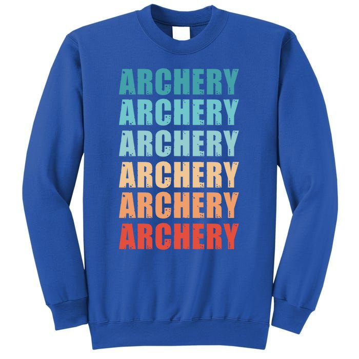 Archery Retro Fathers Day Vintage Cute Gift Sweatshirt