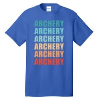 Archery Retro Fathers Day Vintage Cute Gift Tall T-Shirt