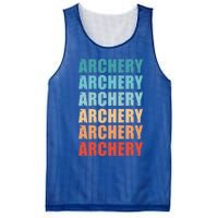 Archery Retro Fathers Day Vintage Cute Gift Mesh Reversible Basketball Jersey Tank