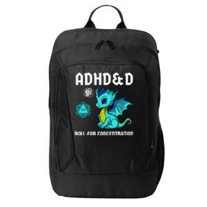 Adhd&D Roll For Concentration Cute Dragon City Backpack