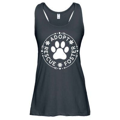 Adopt Rescue Foster Dog Lover Pet Adoption Foster To Adopt Ladies Essential Flowy Tank