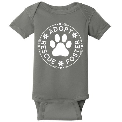 Adopt Rescue Foster Dog Lover Pet Adoption Foster To Adopt Baby Bodysuit