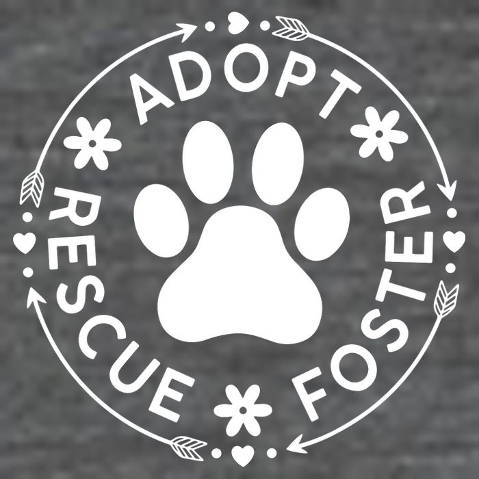 Adopt Rescue Foster Dog Lover Pet Adoption Foster To Adopt Zip Tote Bag