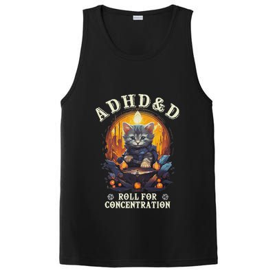 Adhd&D Roll For Concentration Cat Role Playing Game PosiCharge Competitor Tank