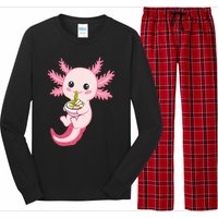 Axolotl Ra Funny Axolotls Long Sleeve Pajama Set